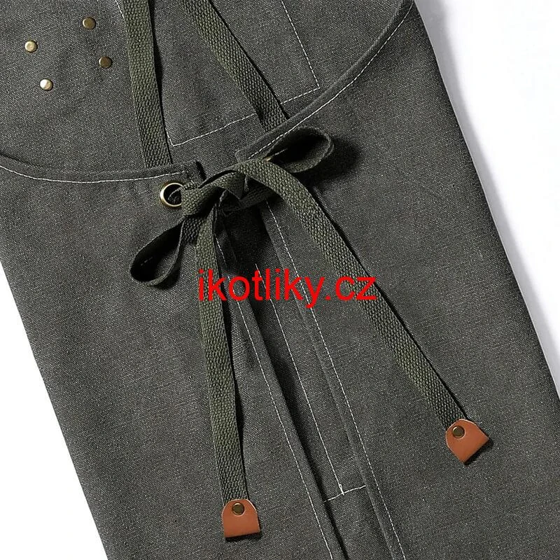 Zástěra na grilování ze silného plátna