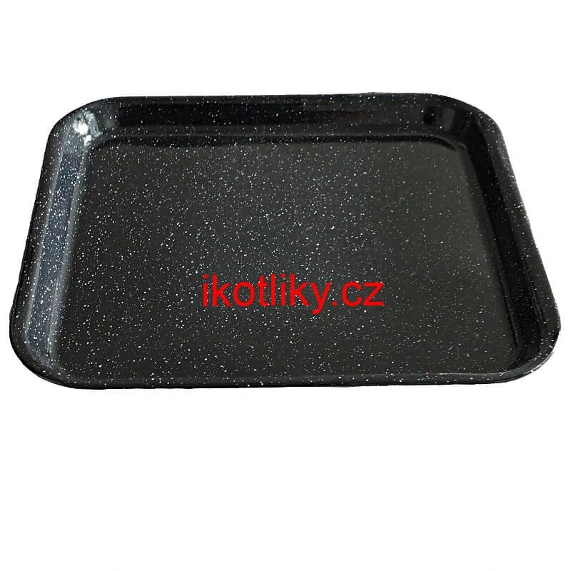 Smaltovaný pekáč na pečení koláčů 41,5 cm JUMBO