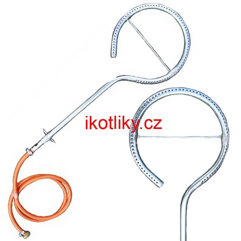 Smaltovaný kotlík (1,2 mm) 30 L + plynový hořák k PB + nízká kotlina 45 PLUS 600 + nerezová poklice INOX