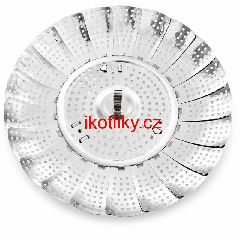 Nerezový skládací pařák 16–28 cm do hrnce