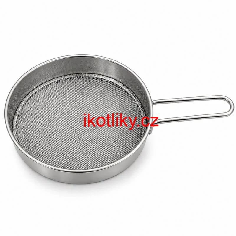 Malé nerezové sítko na cukr