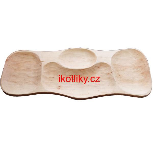 Servírovací dřevěný podnos