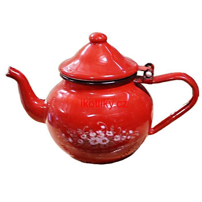 Smaltovaný čajník 0,5 L (ART DEKO)