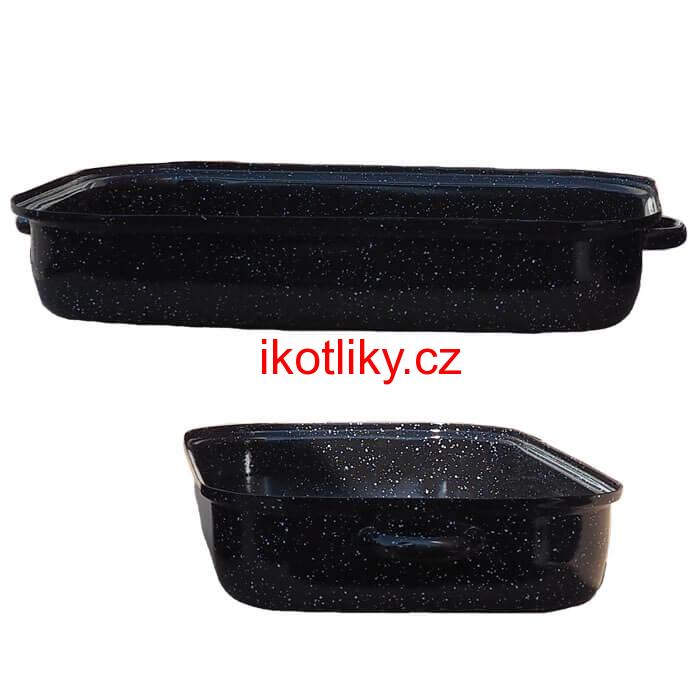 Smaltovaný pekáč 40 x 25 cm DUO