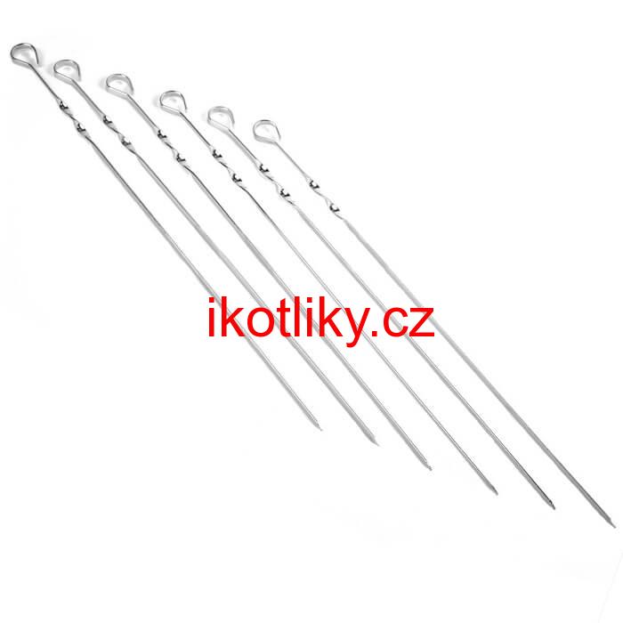 Jehly na špízy 6 ks