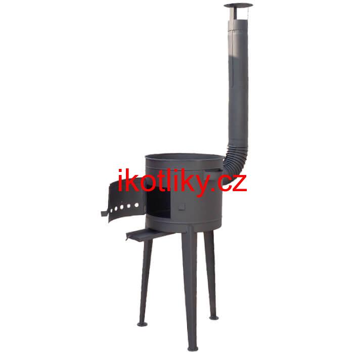 Vysoká kotlina 42 cm + žáruvzdorná barva