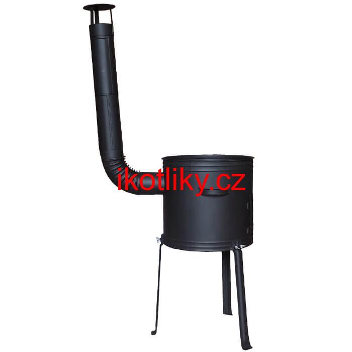 Kotlina 36 cm, vysoká + žáruvzdorná barva Plus 700