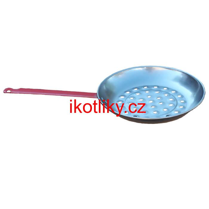 Pánev na kaštany 26 cm BBQ