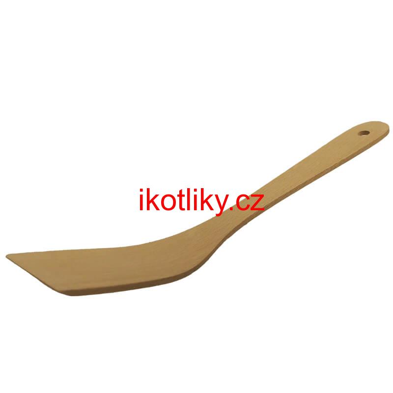 Lopatka ohnutá dřevěná 31 cm