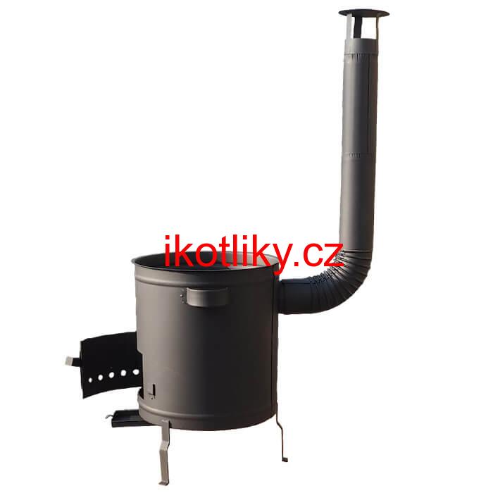 Silnostěnná kotlina 60 cm (1,5 mm) STRONG + žáruvzdorná barva Plus 600