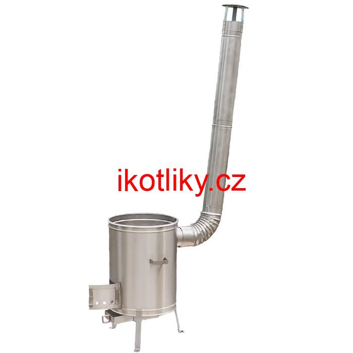 Nerezová kotlina 39 cm LUX