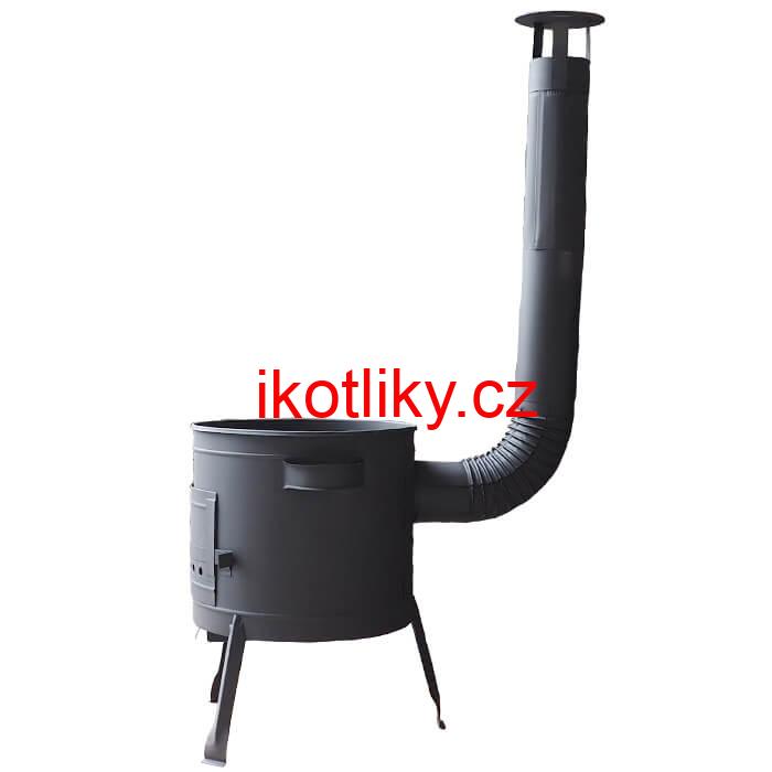 Hrubostěnná kotlina 42 cm (1,5 mm) BALKY STRONG + žáruvzdorná barva Plus 600