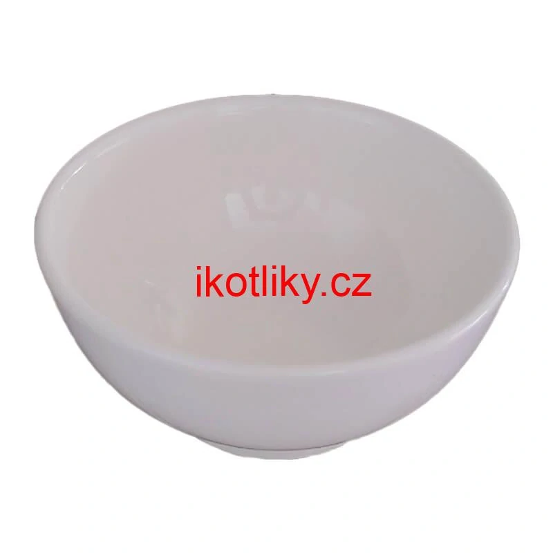 Keramická miska na servírování guláše 15 cm bílá