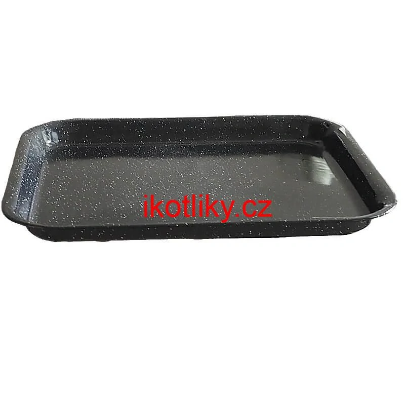 Smaltovaný pekáč na pečení koláčů 41,5 cm JUMBO