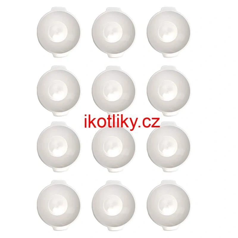 Sada 12 ks: Plastová miska na fajnový kotlíkový guláš a polévky – 500 ml