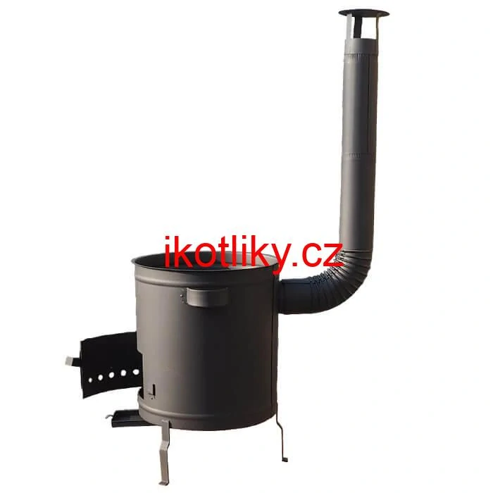 Silnostěnná kotlina 56 cm (2 mm) STRONG + žáruvzdorná barva Plus 600