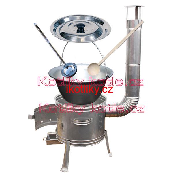 Kotlíkový set 31 cm TOPLUX + nerezový kotlík (1,5 mm)