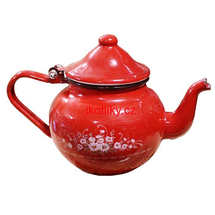 Smaltovaný čajník 0,5 L (ART DEKO)