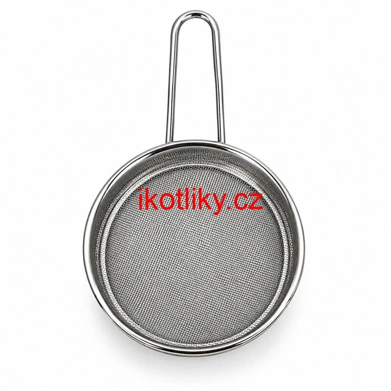 Malé nerezové sítko na cukr