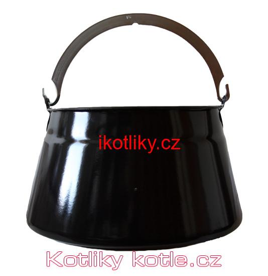 Smaltovaný kotlík na ryby 8 L