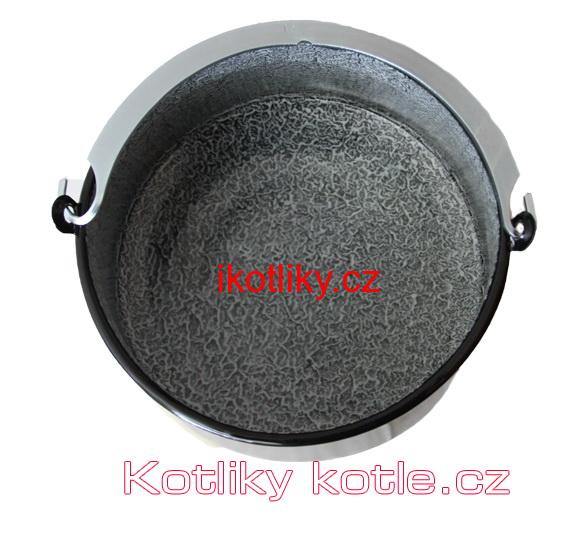 Smaltovaný kotlík na ryby 8 L