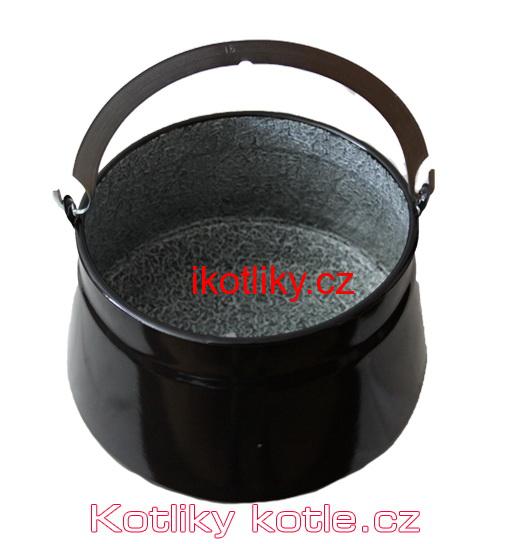 Smaltovaný kotlík na ryby 16 L