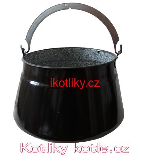 Smaltovaný kotlík na ryby 16 L