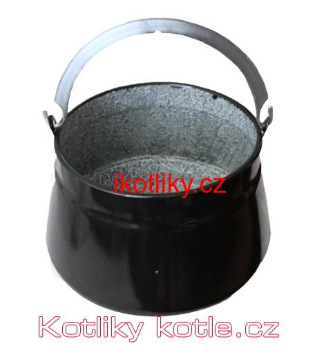 Smaltovaný kotlík na ryby 16 L